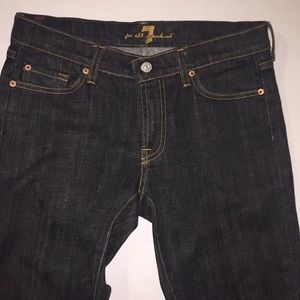 7 FAM Low Rise Bootcut Jeans